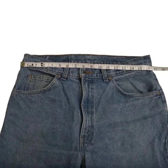 Vintage Levi's Orange  Tab 619 Medium Wash Straight Leg Size 34x32 - Picture 8 of 9